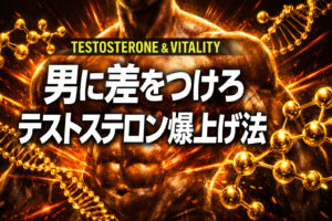 テストステロン爆上げ法 男の活力を底から覚醒させる5つの習慣