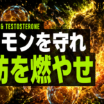 脂肪が男の力を奪う　内臓脂肪とテストステロンの関係