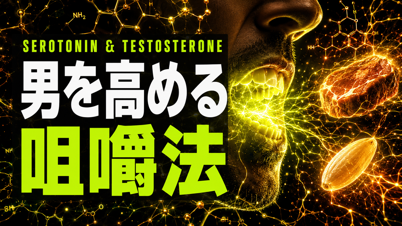 噛むほど強くなる ランチの「噛み方」が夜の活力を変える理由