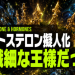 ホルモンを擬人化したら、テストステロンが想像以上に繊細だった件