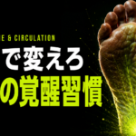 朝の足裏ほぐしで変わる　テストステロンと血流・神経との関係