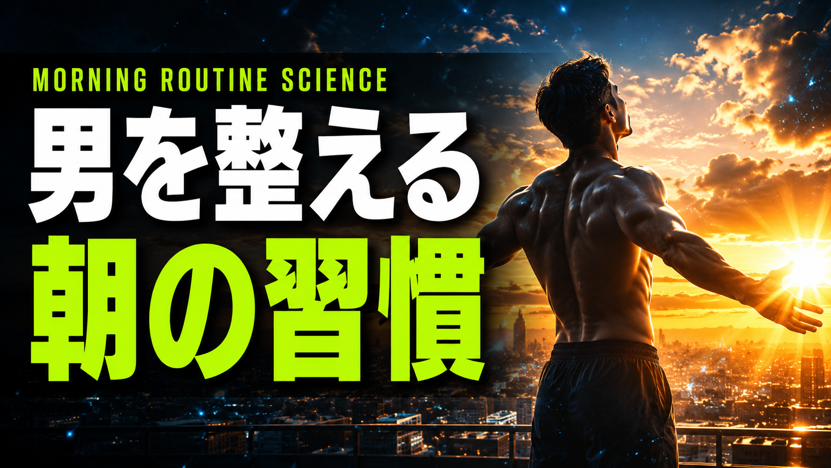 30代男性必見｜朝10分でテストステロンを整える習慣術