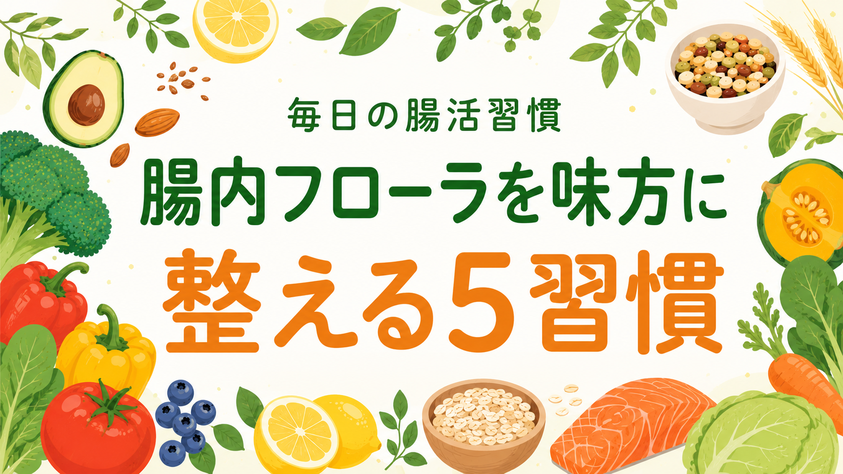 「腸を整える」だけで、男の底力に差がつく5つの腸活習慣