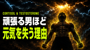 頑張りすぎる男ほど元気を失う理由｜ストレスと男性ホルモンの関係