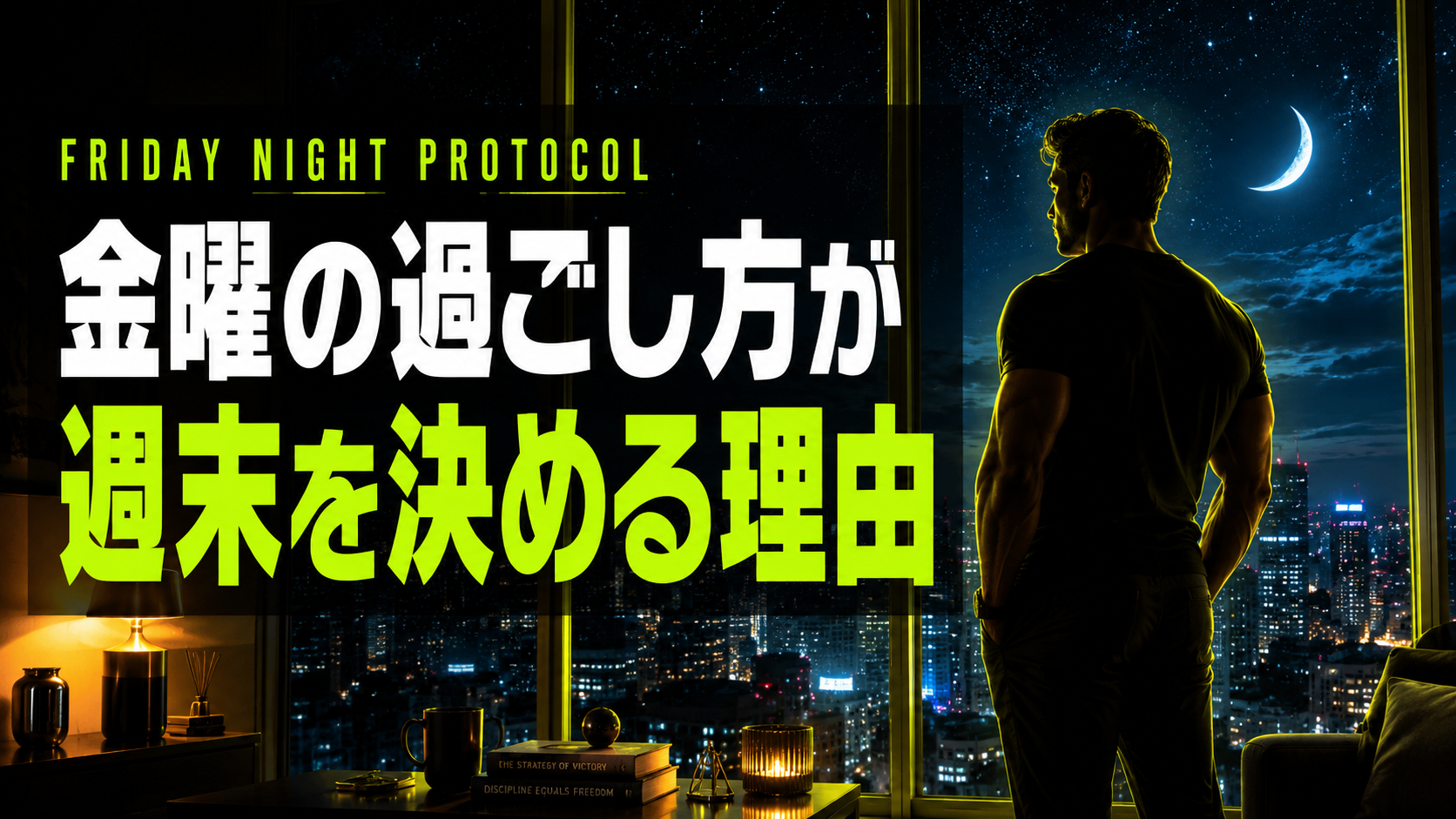 金曜の夜の過ごし方が男の週末とテストステロンを決める